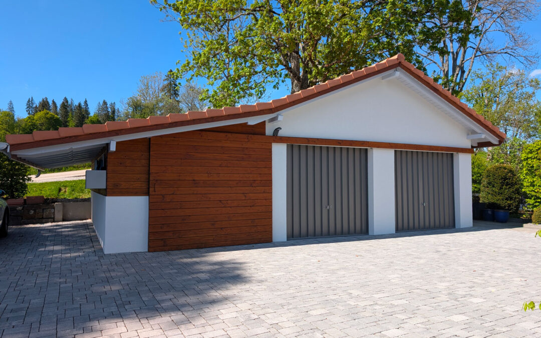Façade garage