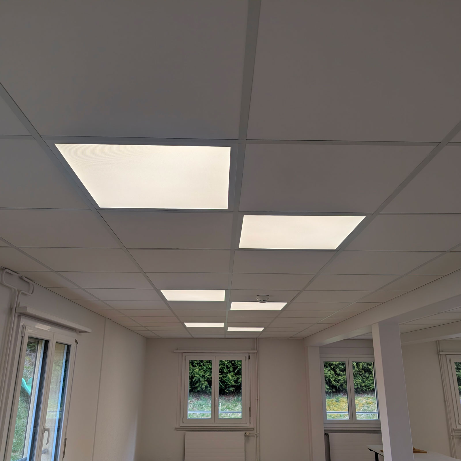 Faux plafond démontable Façade isolation laine de roche - 01